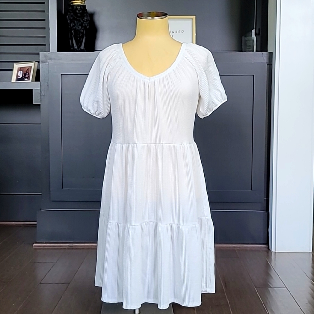 Cream Dress